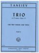 String Trio Re Op. 21  2 Violins And Piano