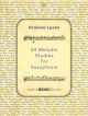 24 Melodic Studies For Saxophone: Alto Sax (Lyons)