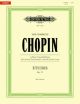 Etudes Op.25 Piano (Peters) (The Complete Chopin)