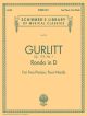 Rondo In D: Op.175 No.1: Piano Duet (4 Hands 2 Pianos) (Schirmer)