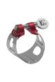 Tenor Sax Duo Ligature LDT Silver