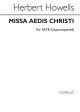Missa Aedis Christi: Vocal SATB And Organ Or Piano (Novello)