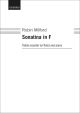 Sonatina In F Treble Recorder Or Flute & Piano (OUP)