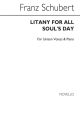 Litany (English/German) Piano & Vocal (Novello)