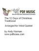 12 Days Of Christmas - Wind Ensemble - Faber Digital