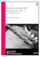Stylistic Studies For Saxophone Volume 1 (Saxtet)