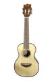 VTAB Concert Ukulele: Solid Top Walnut Back/Sides With Gig Bag