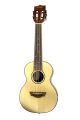 VTAB Concert Ukulele: Solid Top Zebrano Back/Sides With Gig Bag