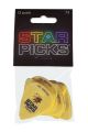 Star Picks Delrin 12 Pack Yellow .73MM
