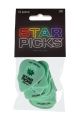 Star Picks Delrin 12 Pack Green .88MM