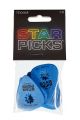 Star Picks Delrin 12 Pack Blue 1.0mm