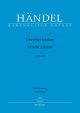 Utrecht Jubilate HWV 279 Vocal Score (Barenreiter)