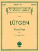 Vocalises (20 Daily Exercises) - Book I (Schirmer)