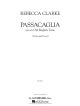 Passacaglia For Viola & Piano (Schirmer)