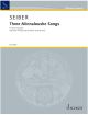 Three Minnaloushe Songs: Tenor Voice & Piano