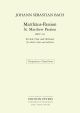 St Matthew Passion: Choral Score (Peters)