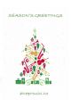 Christmas Tree Instruments - Keep Music Live (6 Christmas Cards)
