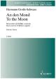 An Den Mond Men's Choir (TTTBBB) A Cappella (Schott)