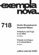 Prelude and Fugue 718 C sharp minor: Piano (Sikorski)