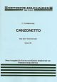 Canzonetta From Violin Concerto In D Op.35: Violin & Piano (Hansen)
