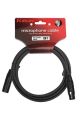 Kirlin Microphone Cable: 3m: XLR (Male) To XLR (Female)